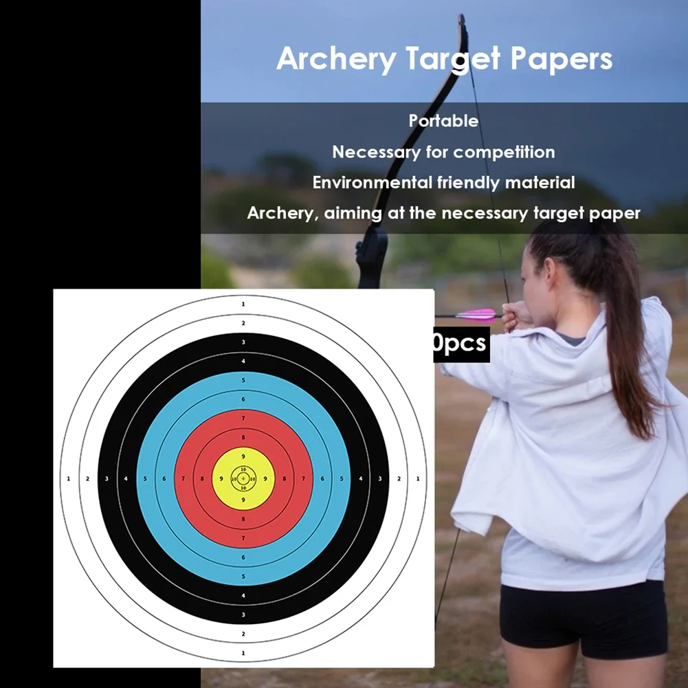 1A 10pcs Profession Archery Ta - Archery Target Face 리뷰 및 가격