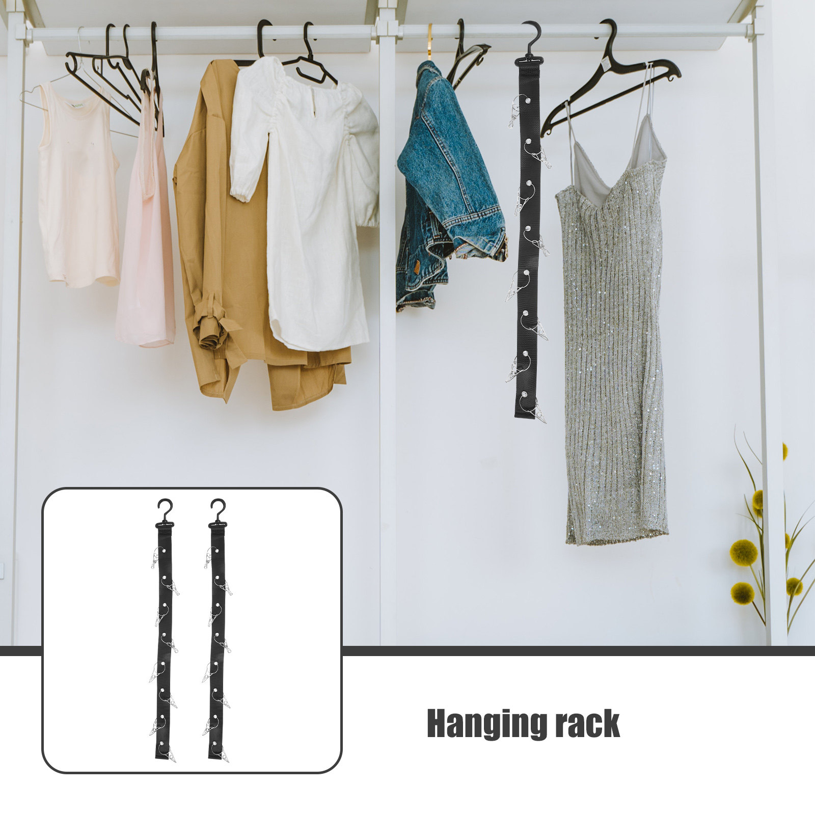 2Pcs Hanging Drying Rack Porta - Sports Equipment Organizer 리뷰 및 가격
