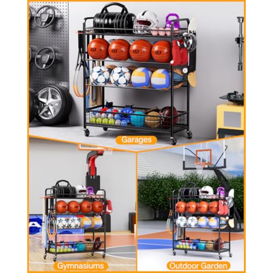 Garage Sports Equipment Organi - Sports Equipment Holder 리뷰 및 가격