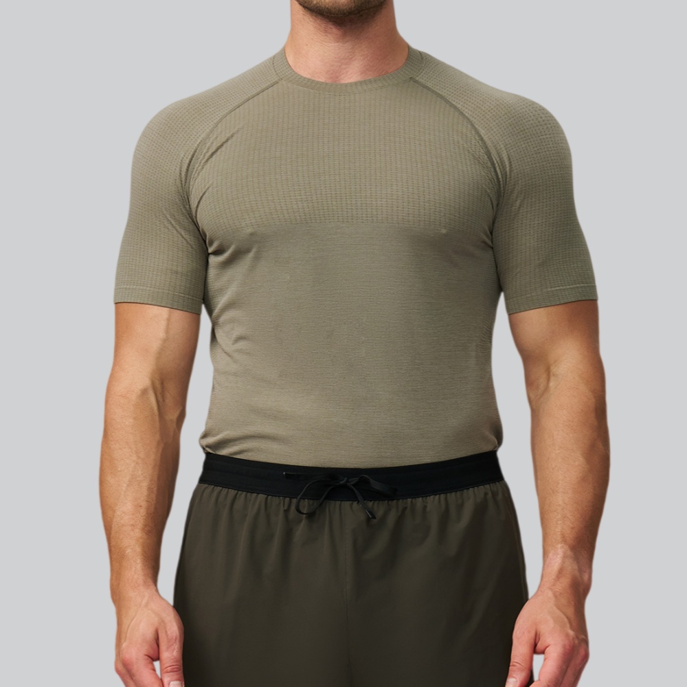 Men's Solid Color Sports T-shi - Sports Equipment Gym 리뷰 및 가격