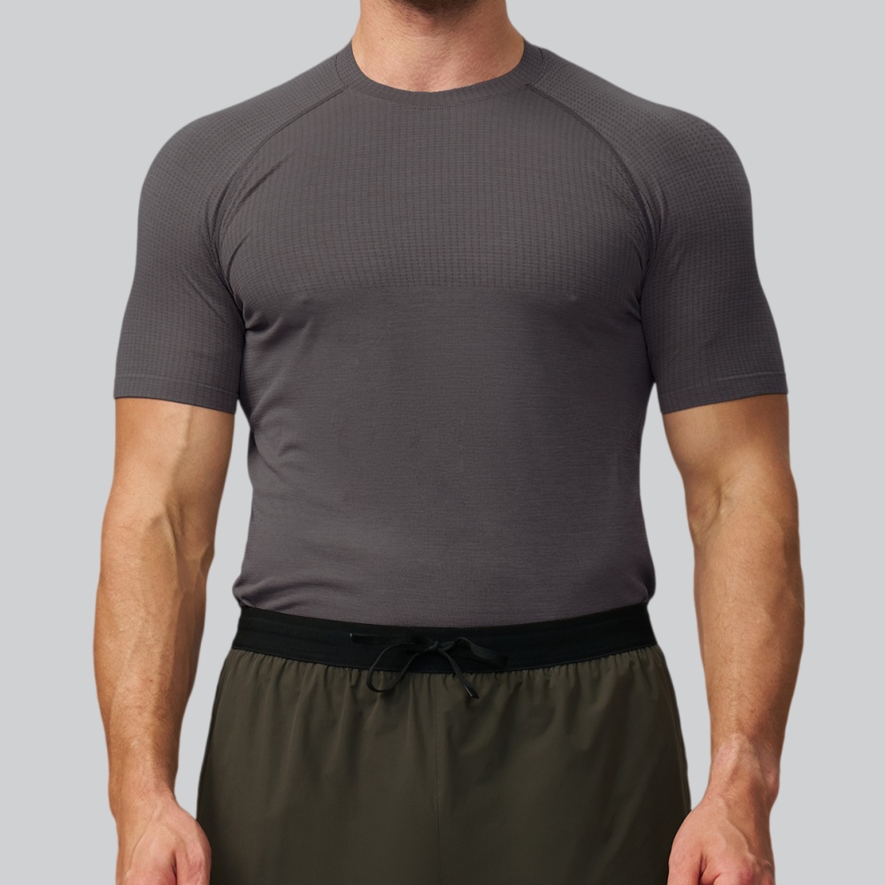 Men's Solid Color Sports T-shi - Sports Equipment Gym 리뷰 및 가격
