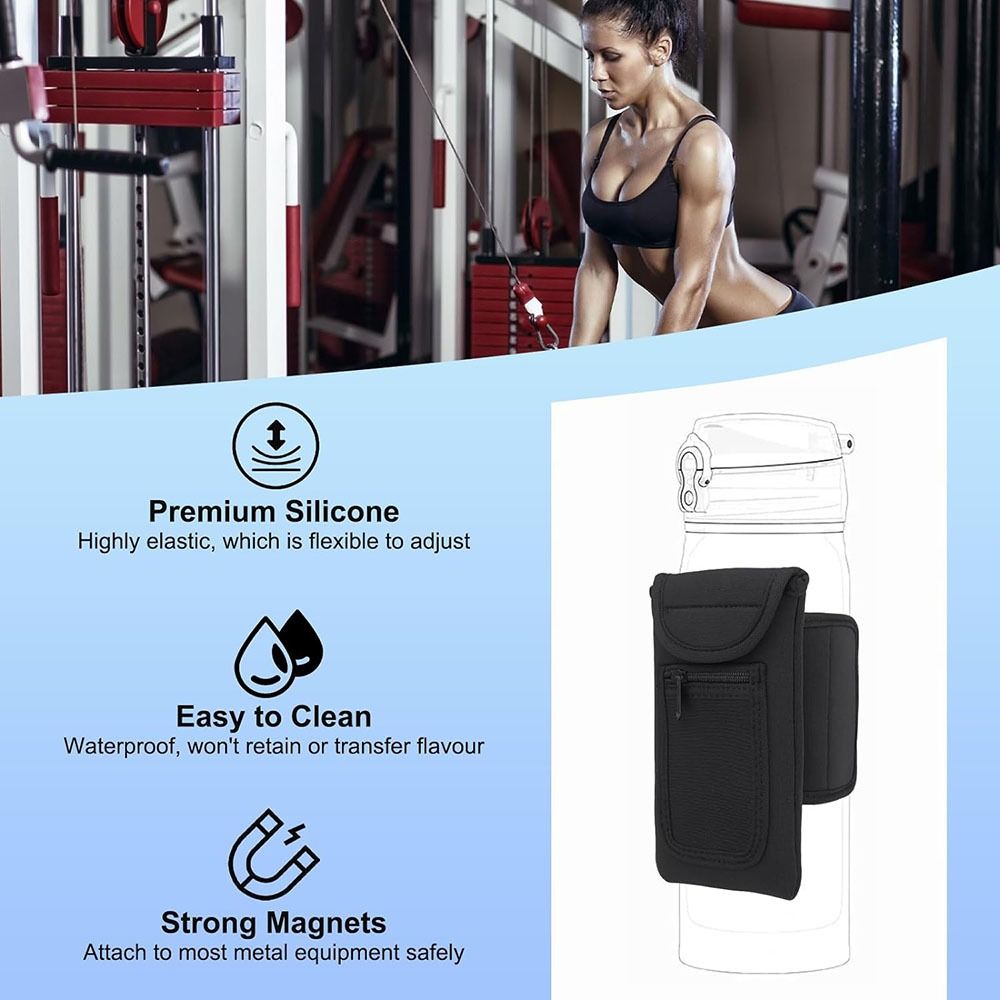 Magnetic Gym Water Bottle Bag  - Sports Equipment Holder 리뷰 및 가격