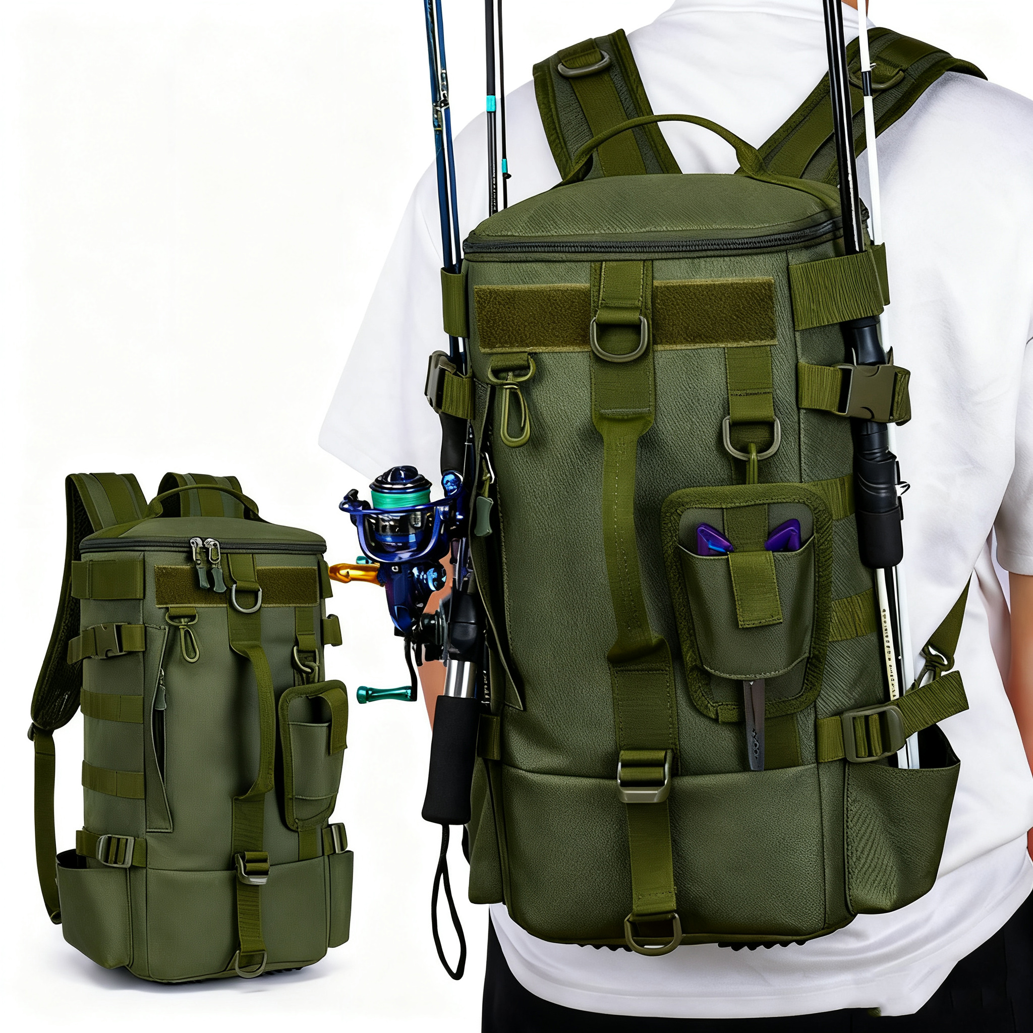 Multifunctional Fishing Backpa - Sports Equipment Holder 리뷰 및 가격