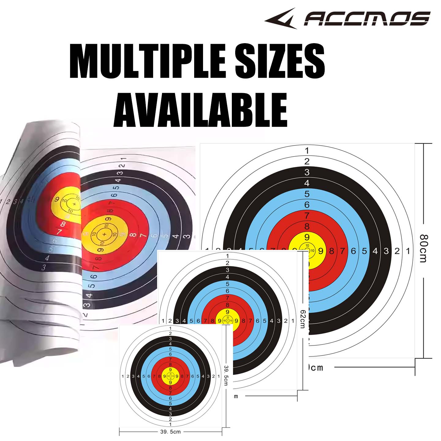 Archery Target Paper 40cm 60cm - Archery Target Face 리뷰 및 가격