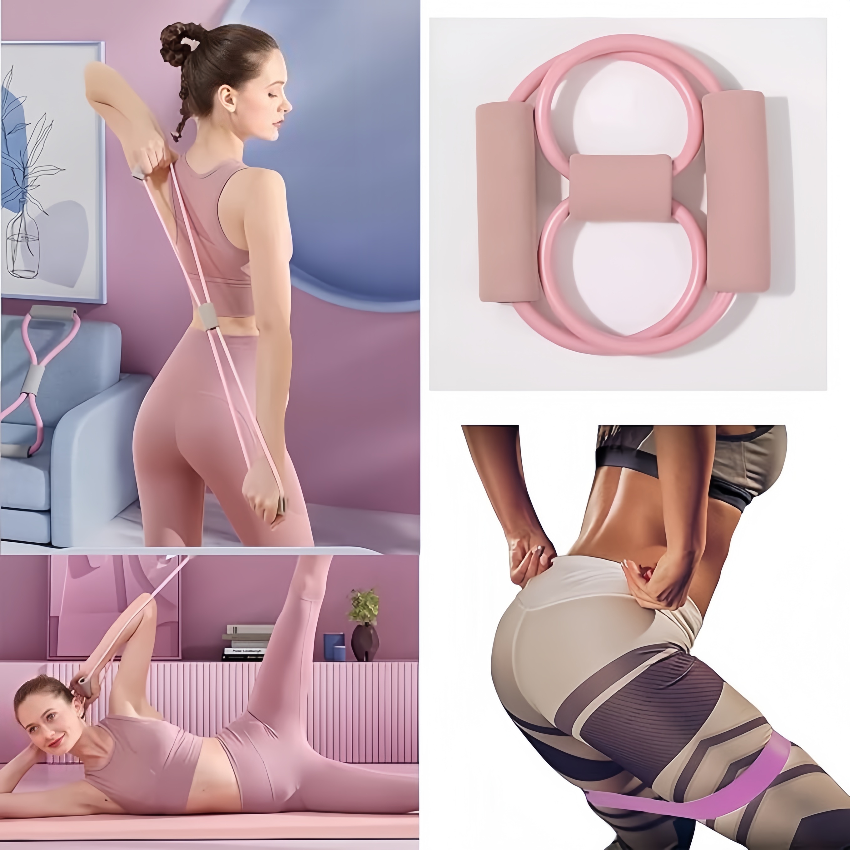 10-Piece Pilates Loops Yoga Ki - Sports Equipment Pictures 리뷰 및 가격