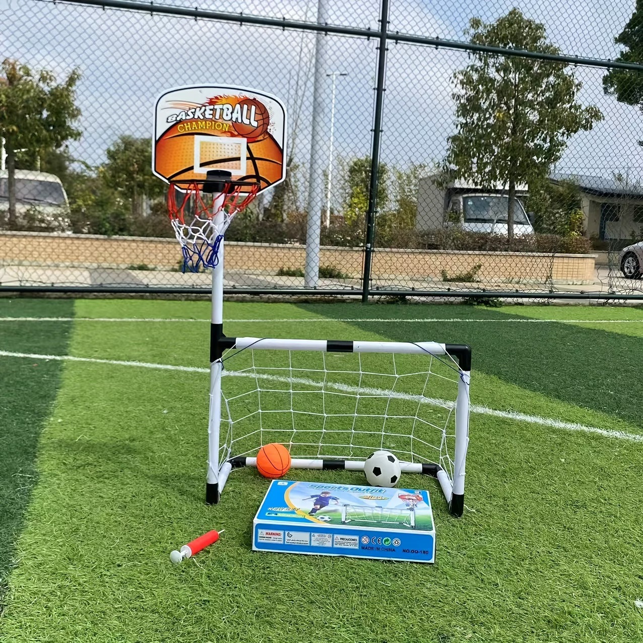 Large 2-in-1 Portable Plastic  - Sports Equipment 2 Year Old 리뷰 및 가격
