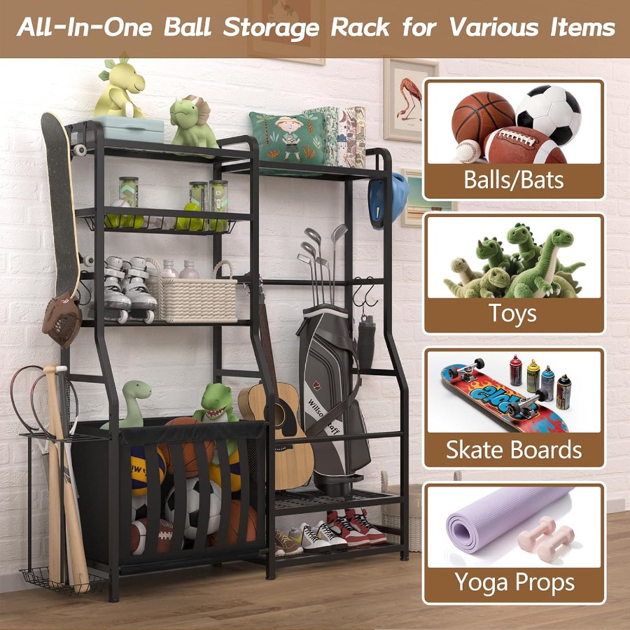 Garage Sports Equipment Organi - Sports Equipment Holder 리뷰 및 가격