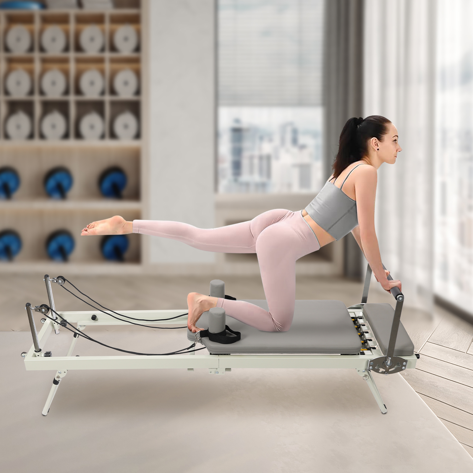 Pilates Reformer, Foldable Ref - Sports Equipment Pictures 리뷰 및 가격