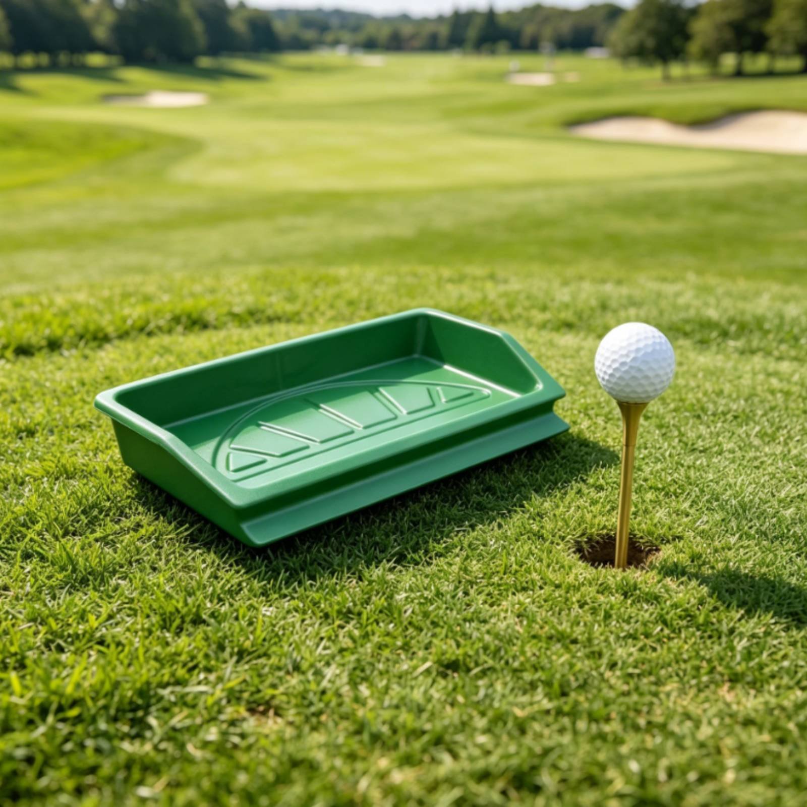 ABS Golf Tee Tray Sturdy Golf  - Sports Equipment Organizer 리뷰 및 가격