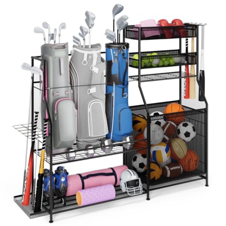 Garage Sports Equipment Organi - Sports Equipment Organizer 리뷰 및 가격
