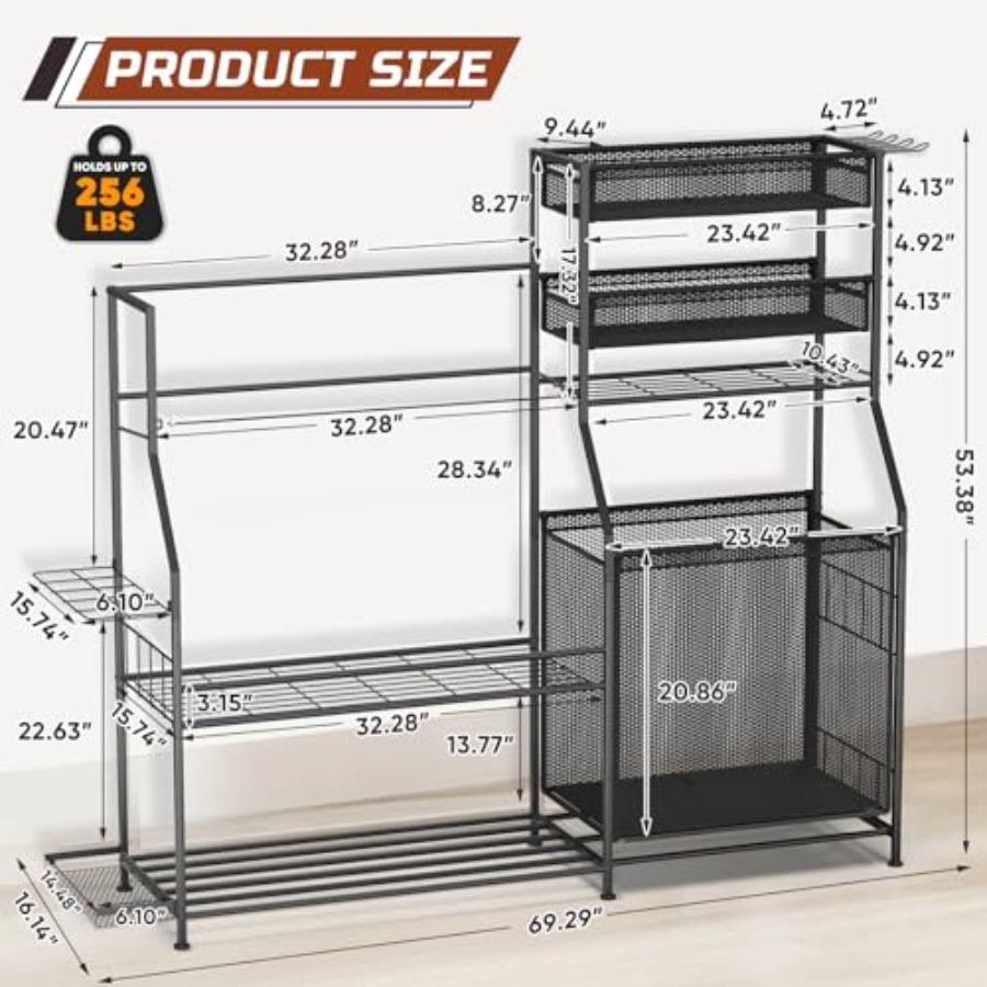 Garage Sports Equipment Organi - Sports Equipment Organizer 리뷰 및 가격