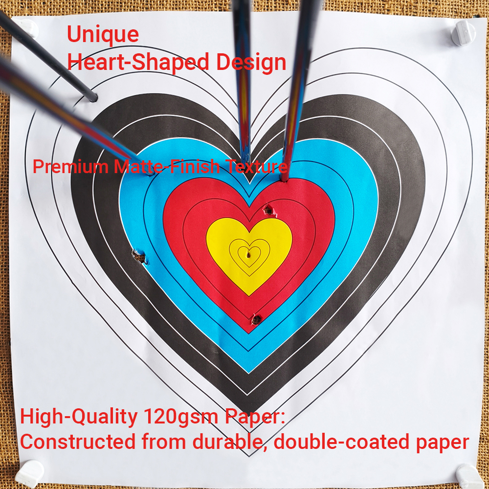 20/30/50pcs Target Paper Arrow - Archery Target Face 리뷰 및 가격
