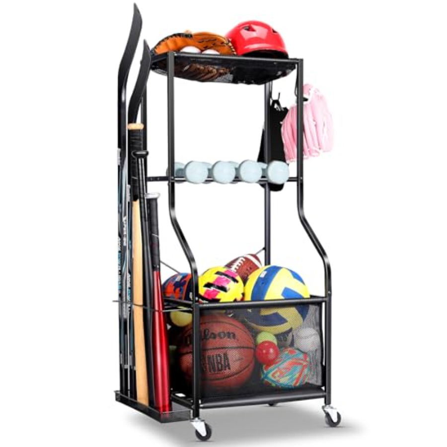 Sports Equipment Garage Organi - Sports Equipment Organizer 리뷰 및 가격