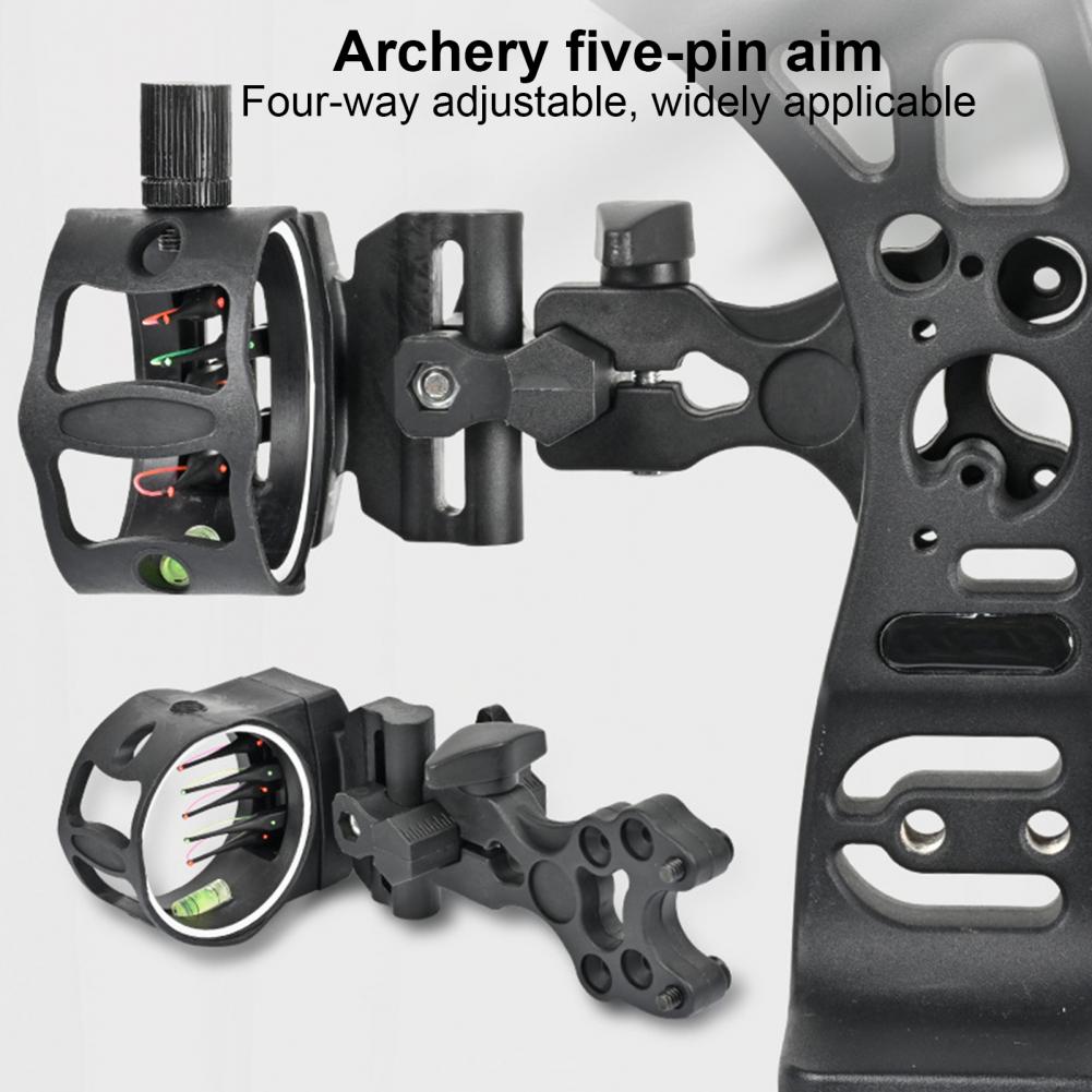 15*11cm 5 Pin Bow Sights Adjus - Sports Equipment Archery 리뷰 및 가격