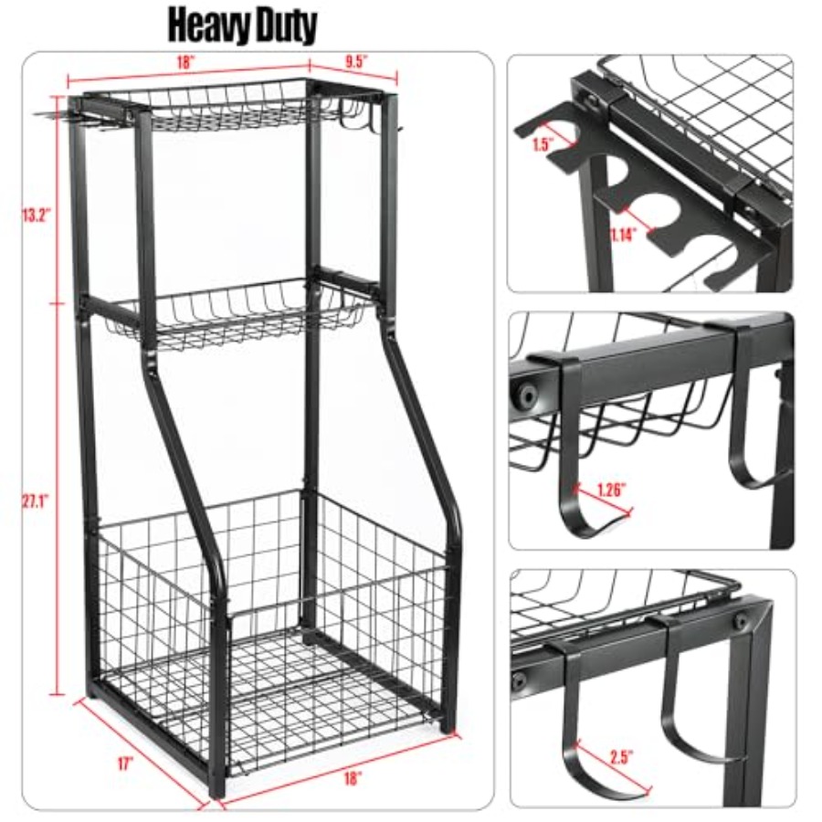 Sports Equipment Organizer for - Sports Equipment Holder 리뷰 및 가격